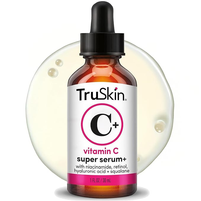 TruSkin Vitamin C Super Serum for Face - Five Skin Benefits in One Serum with Vitamin C, Retinol,... | Amazon (US)