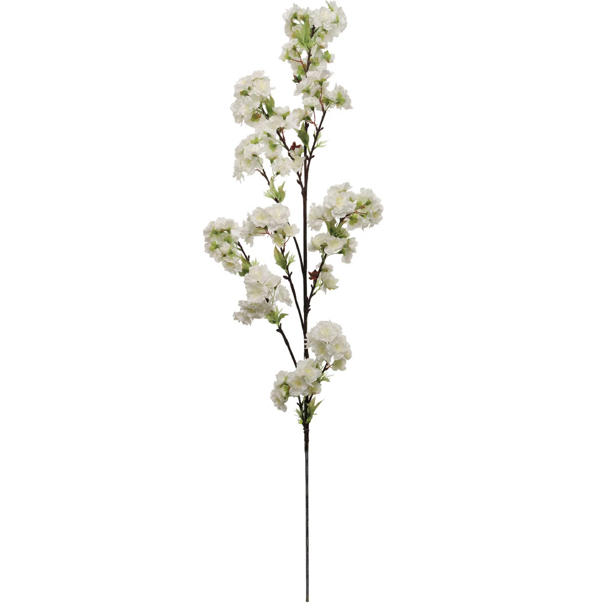 60" Artificial Cherry Blossom Branch White (Set of 2) | Wayfair North America
