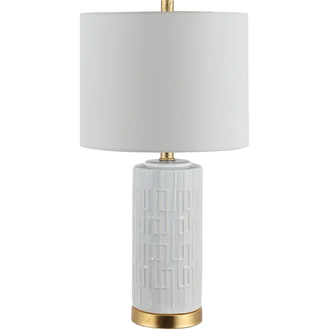 Safavieh | Pehonix Table Lamp, White | Maisonette | Maisonette