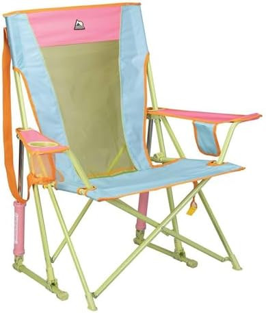 GCI Outdoor Comfort Pro Rocker Camping Chair | Portable Folding Rocking Chair with Durable Armres... | Amazon (US)