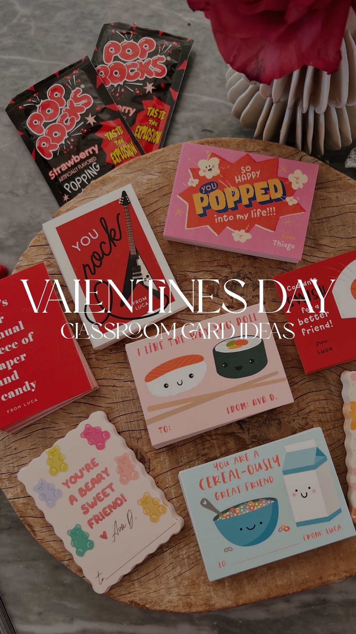 Valentine’s Day classroom cards the kids won’t think are cringe. Use code HEART26 for 15% off 

#LTKValentine #LTKmomlife