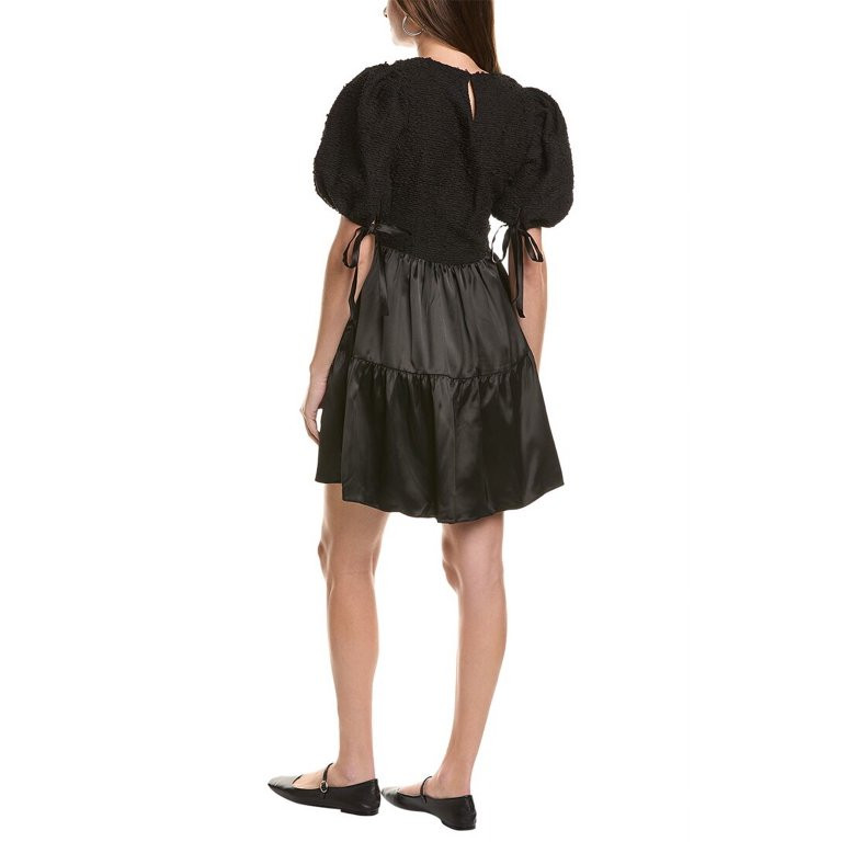 English Factory Women's Tweed Mini Dress, XS, Black, Polyester | Walmart (US)
