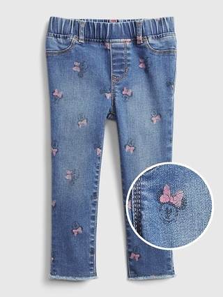 babyGap | Disney Minnie Mouse Pull-On Jeggings with Washwell™ | Gap (US)