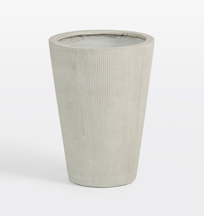 Modern Textured Cylinder Planter | Rejuvenation