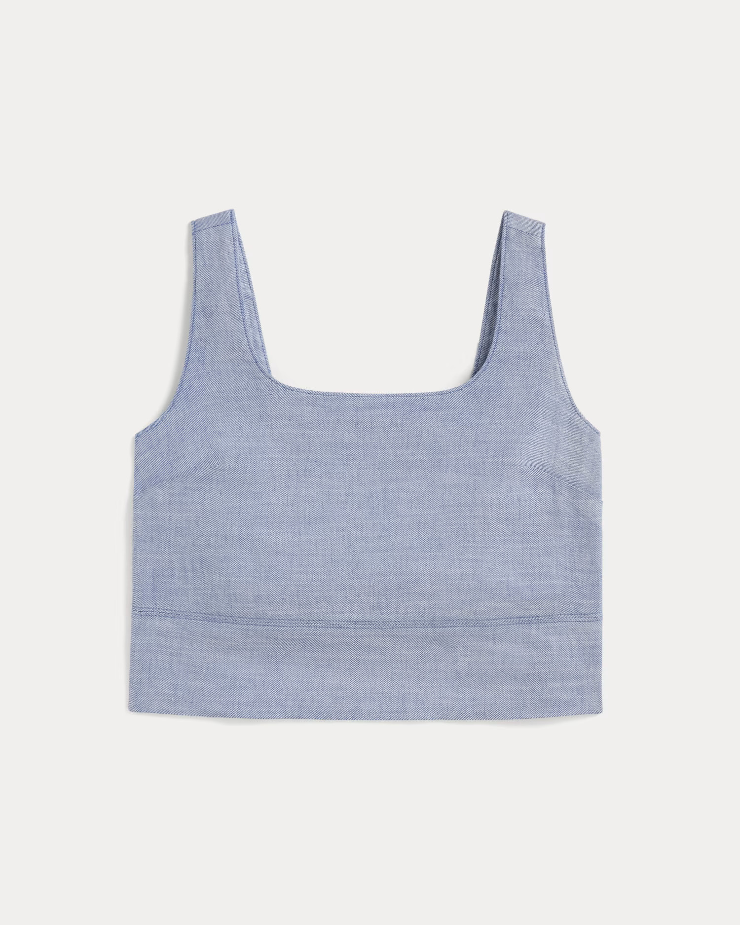 The Square Tank in Stretch Linen | Everlane