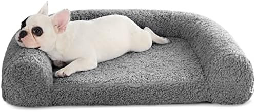 Lesure Memory Foam Dog Beds for Medium Large XL Dogs - Calming Dog Bed Orthopedic with Comfy Teddy S | Amazon (US)