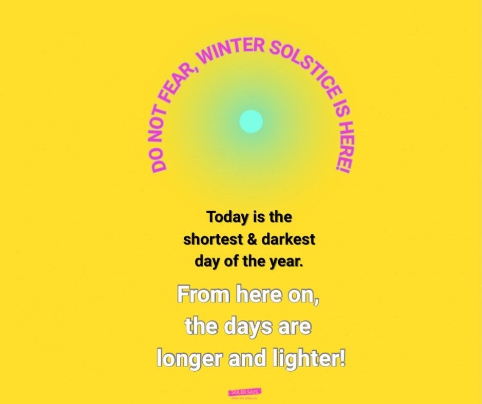 The wait is over, the Winter Solstice is here! 🌒 December 21 marks the shortest and darkest day, but from here on out, it’s all uphill – longer and lighter days ahead! ☀️

#wintersolstice #solstice

#LTKstorytime #LTKOver40 #LTKSeasonal
