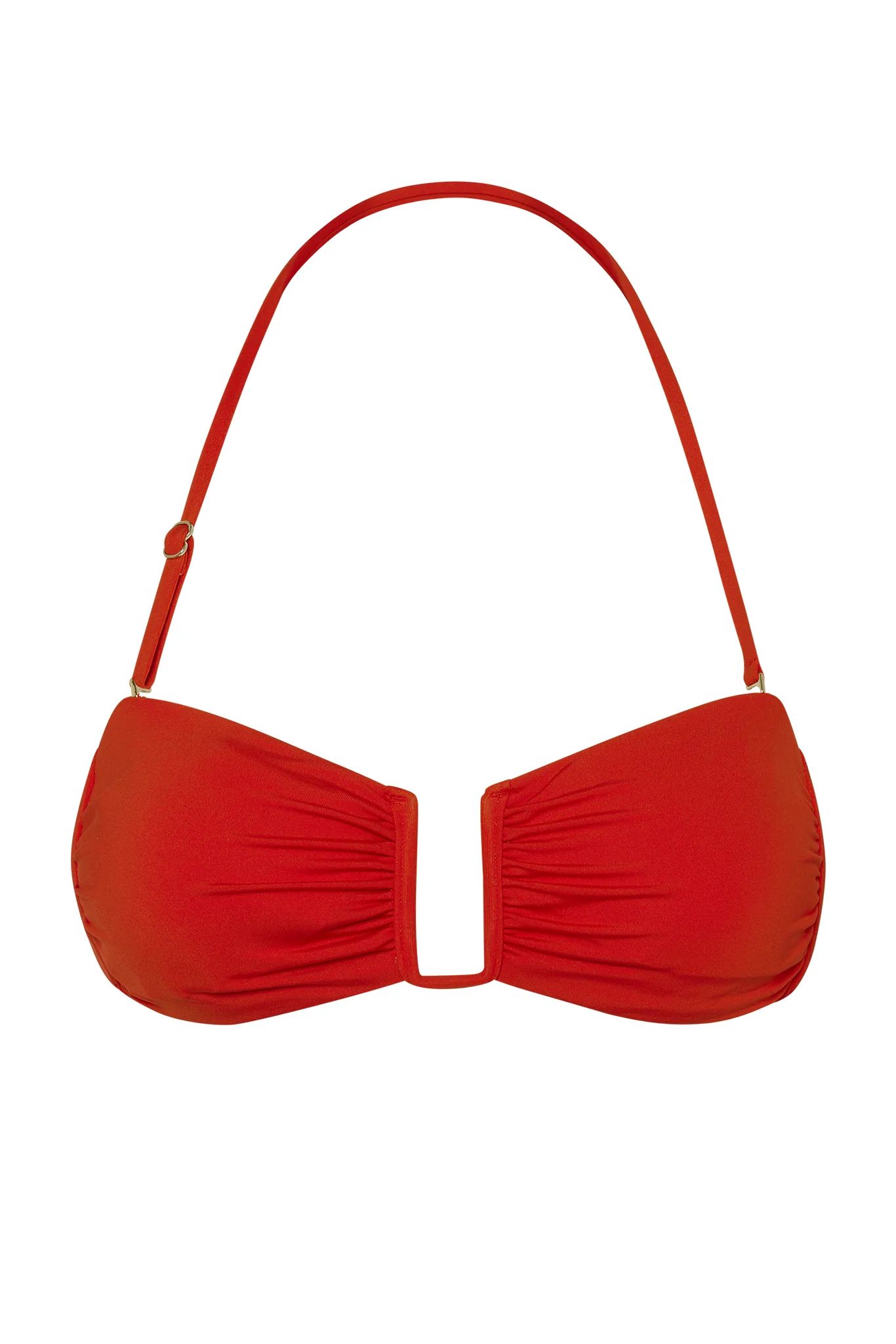 St. Martinique Bandeau - Chili Pepper | Monday Swimwear