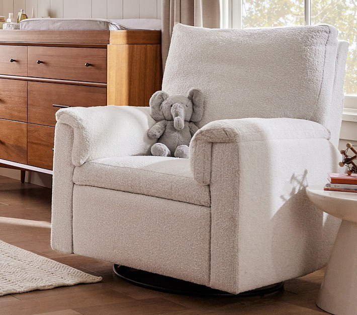 Dream Manual & Power Swivel Glider Recliner | Pottery Barn Kids