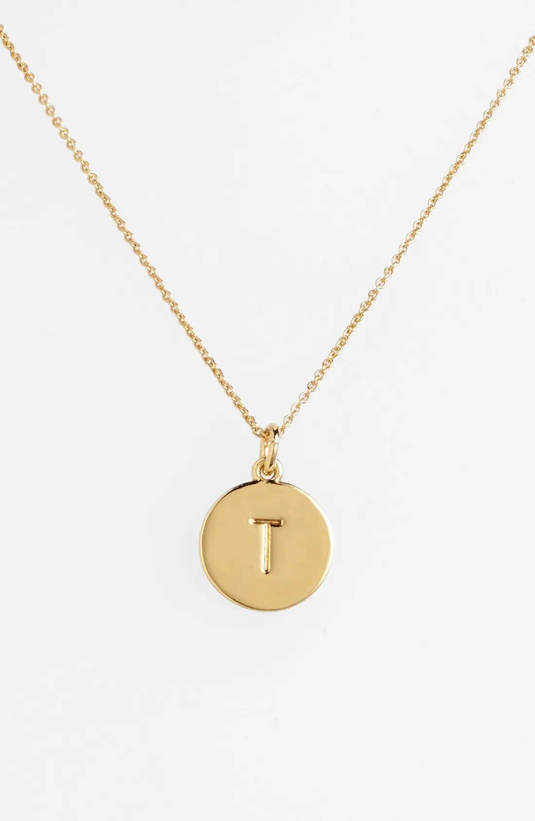 kate spade new york one in a million initial pendant necklace | Nordstrom