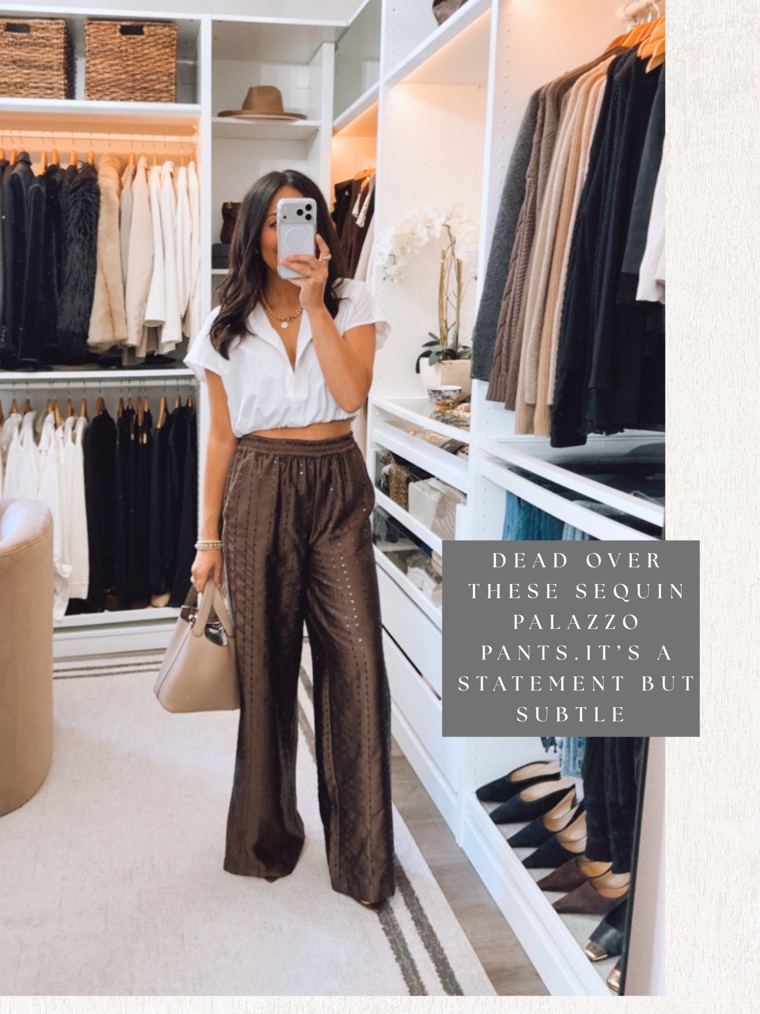Zara palazzo pants! So good - perfect for vacation or a night out♥️

#LTKootd #LTKOver40