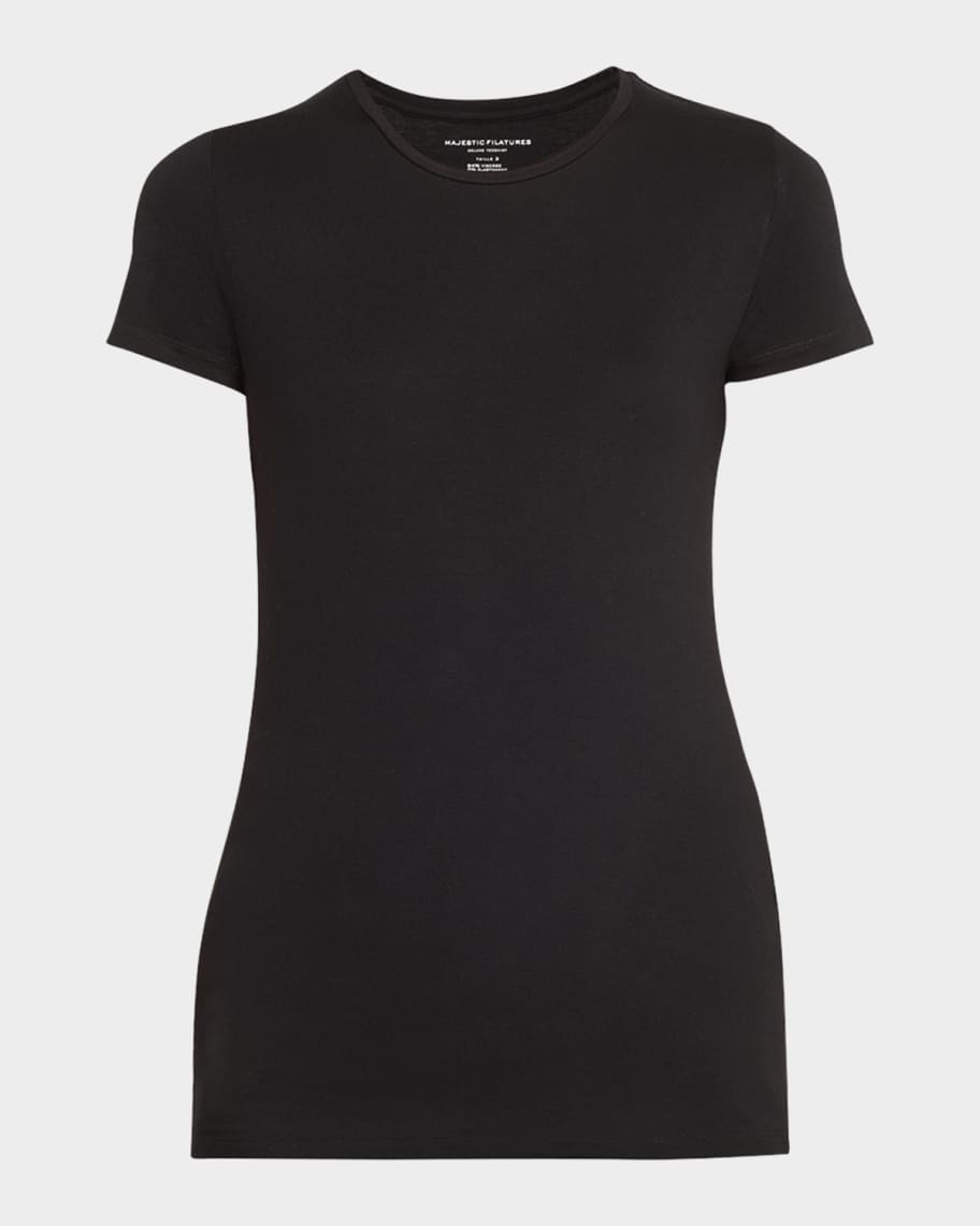 Majestic Filatures Soft Touch Short-Sleeve Tee | Neiman Marcus