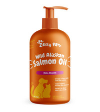 Zesty Paws Wild Alaskan Omega-3 Blend Pollock + Salmon Oil for Dogs and Cats- Skin and Coat Suppo... | Amazon (US)