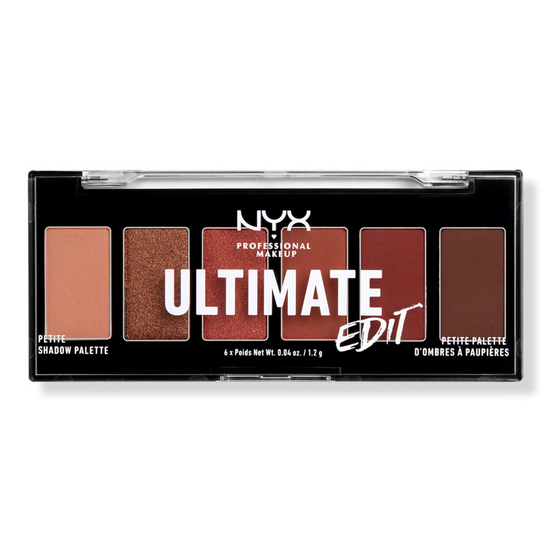 NYX Professional Makeup Ultimate Edit Mini Eyeshadow Palette - Warm Neutrals | Ulta Beauty | Ulta