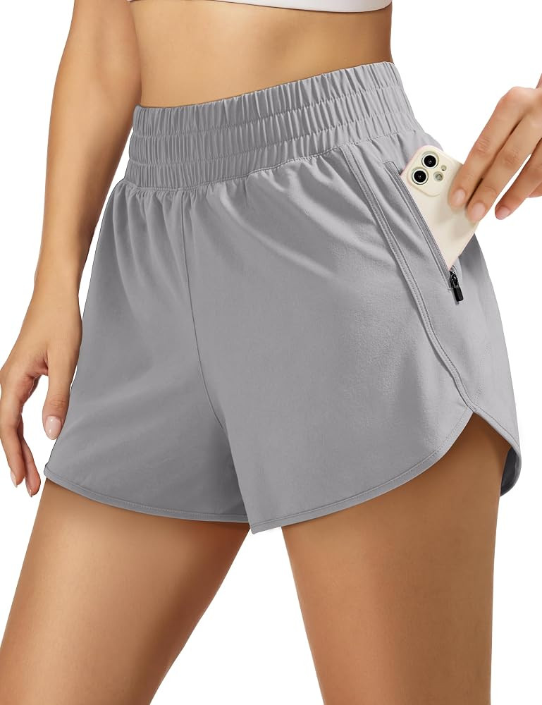 Holure Womens High Waisted Running Shorts Underwear Liner Yoga Quick-Dry Lightweight Athletic Gym... | Amazon (CA)