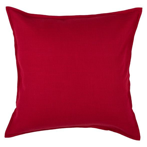 20"x20" Solid Throw Pillow - Rizzy Home | Target