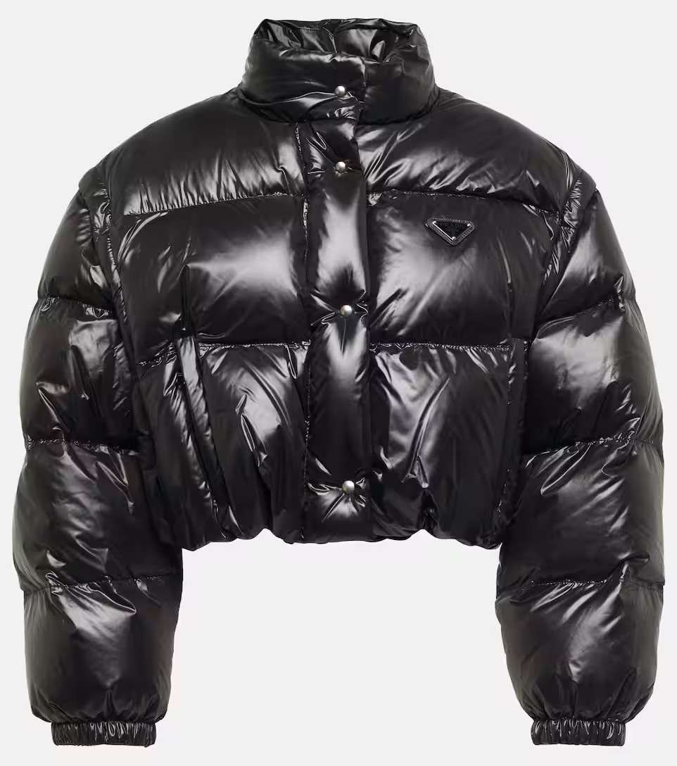 Re-Nylon crop down jacket | Mytheresa (UK)