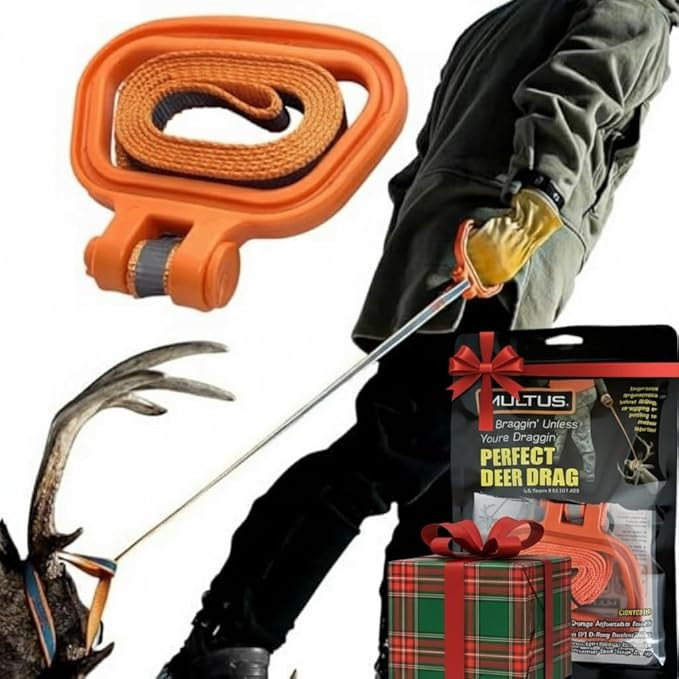MULTUS Deer Drag Rope & Strap - Heavy Duty Deer Puller for Hunting - Unique Gifts for Hunters, Da... | Amazon (US)