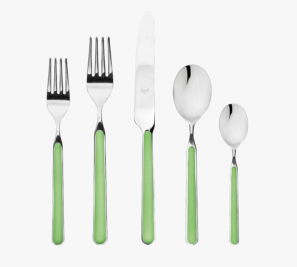 Fantasia Italian Color Handled Flatware Sets | Pottery Barn (US)