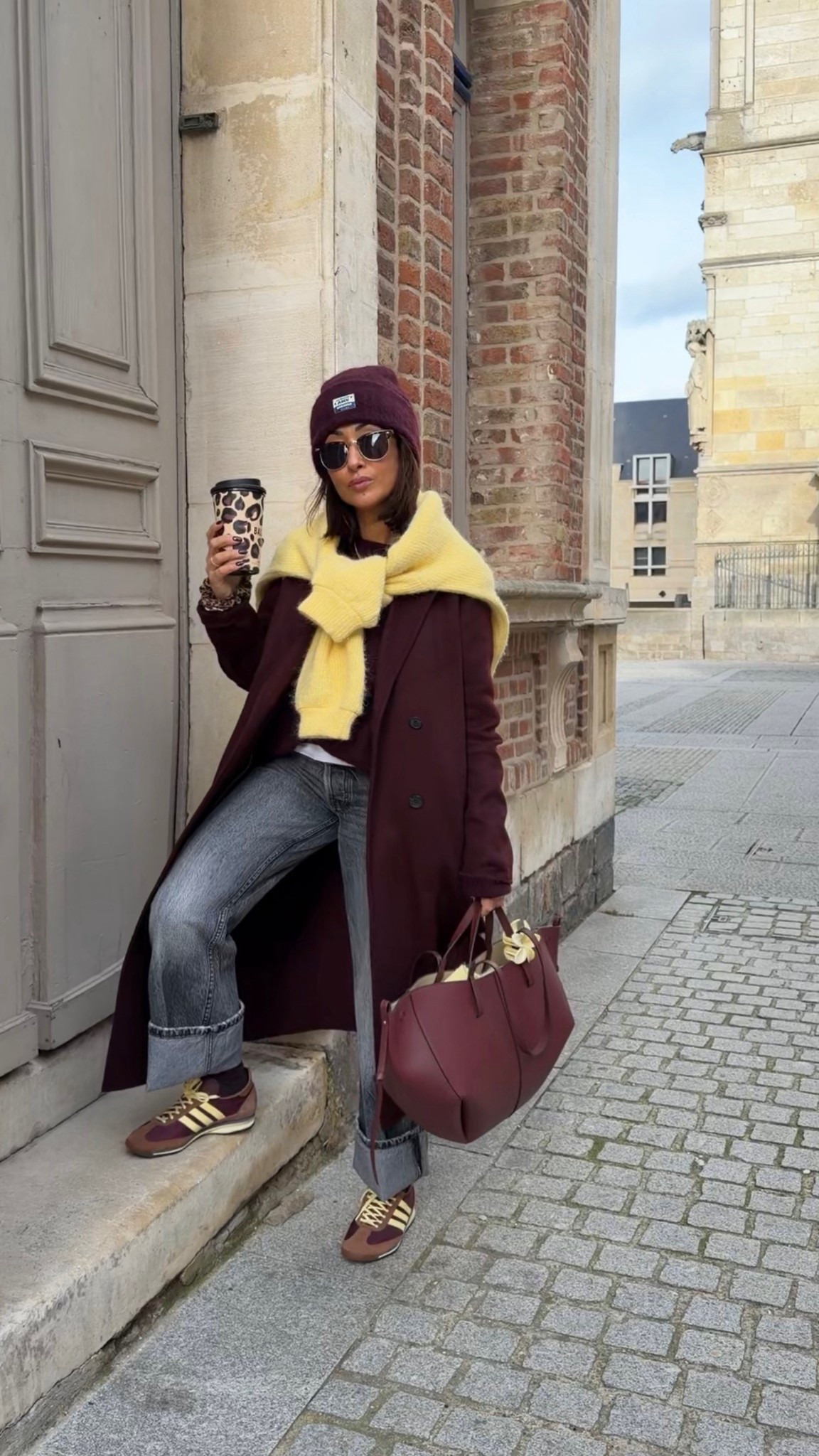 Burgundy & yellow 💛🍇

#LTKfrance #LTKeurope #LTKwinter