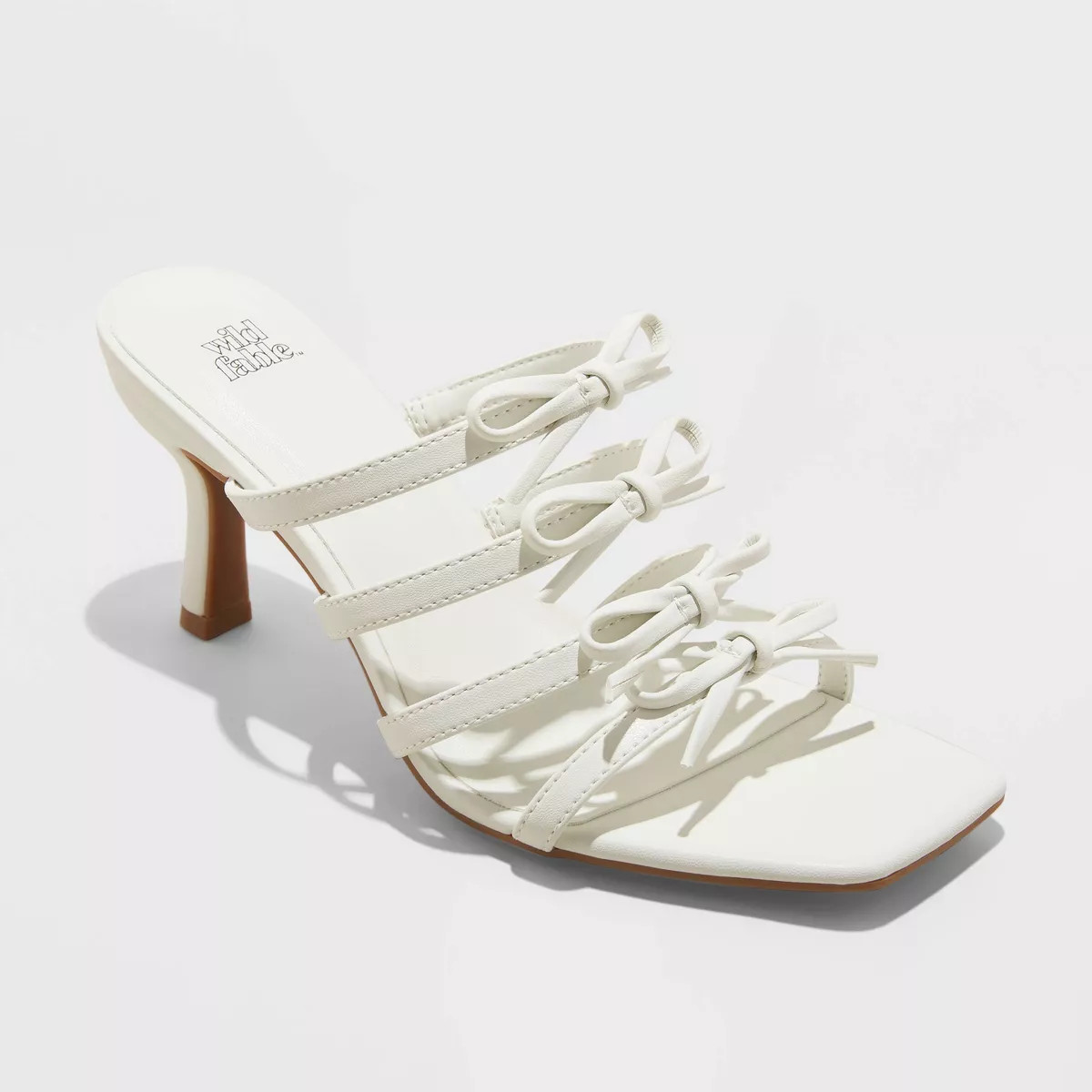 Women's Marcella Strappy Slip-On Heels with Memory Foam Insole - Wild Fable™ | Target