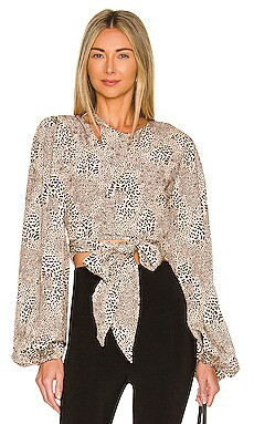 Lovers and Friends Anderson Top in Cheetah from Revolve.com | Revolve Clothing (Global)