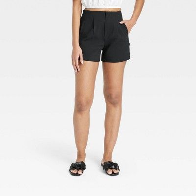 Women's High-Rise Tailored Shorts - A New Day™ | Target