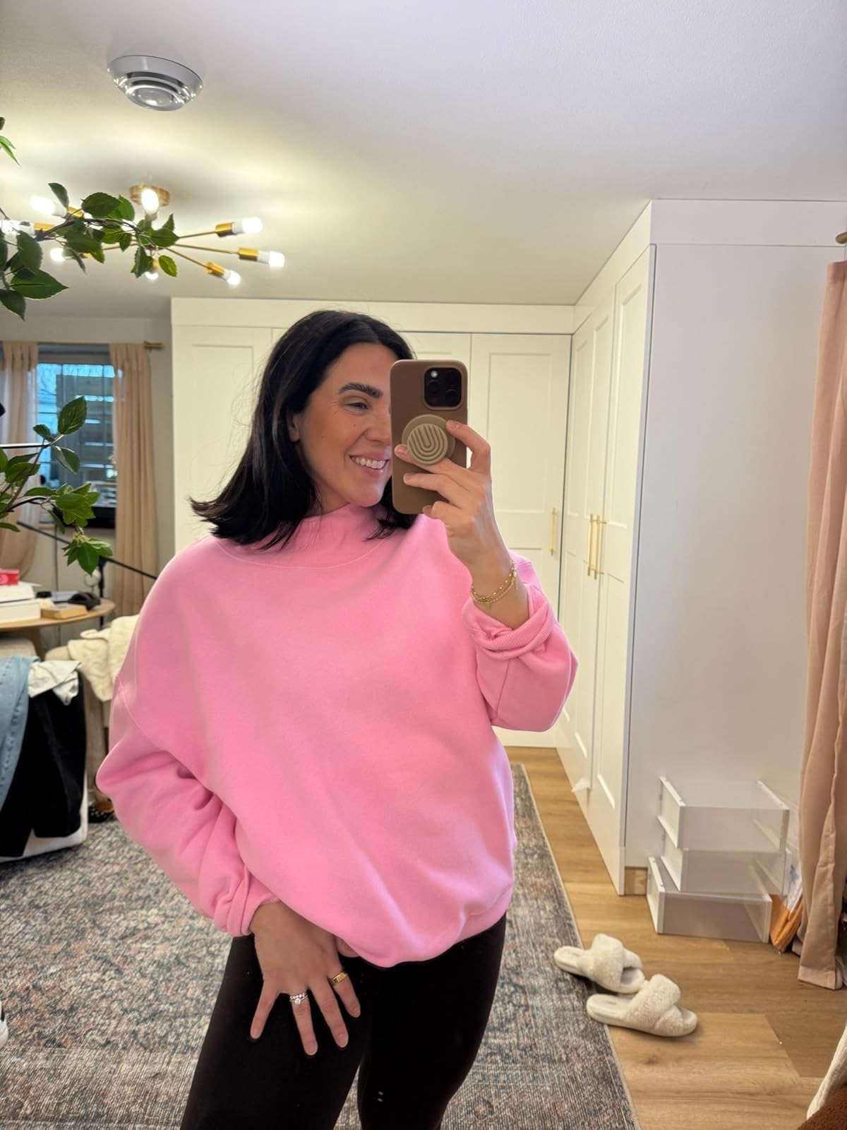 The cutest pink mock neck sweatshirt from Amazon! Love for Valentine's Day! 

#LTKootd #LTKFindsUnder50 #LTKSeasonal