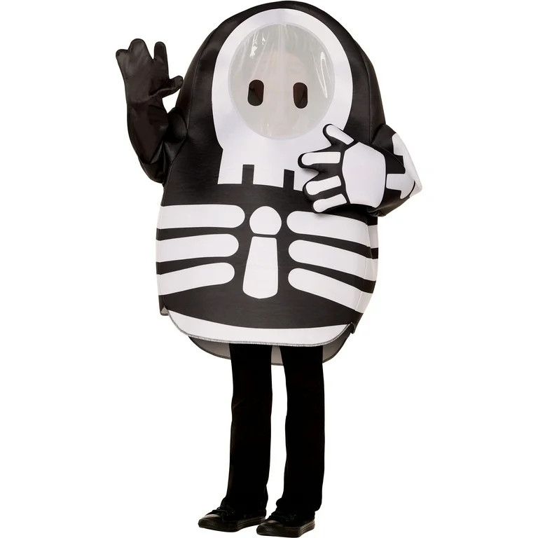 Fall Guys Skelly Foam Halloween Costume for Kids, One Size Fits Most, by Inspirit Designs | Walmart (US)
