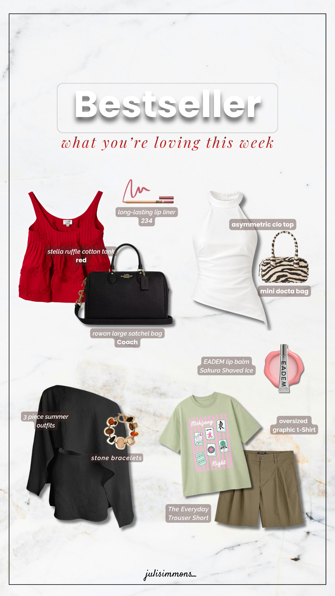 Here are the bestsellers from my ShopMy this week. These are the pieces you all have been loving the most lately!

#LTKbestsellers #LTKoutfits 

 #LTKootd #LTKMidsize #LTKBeauty