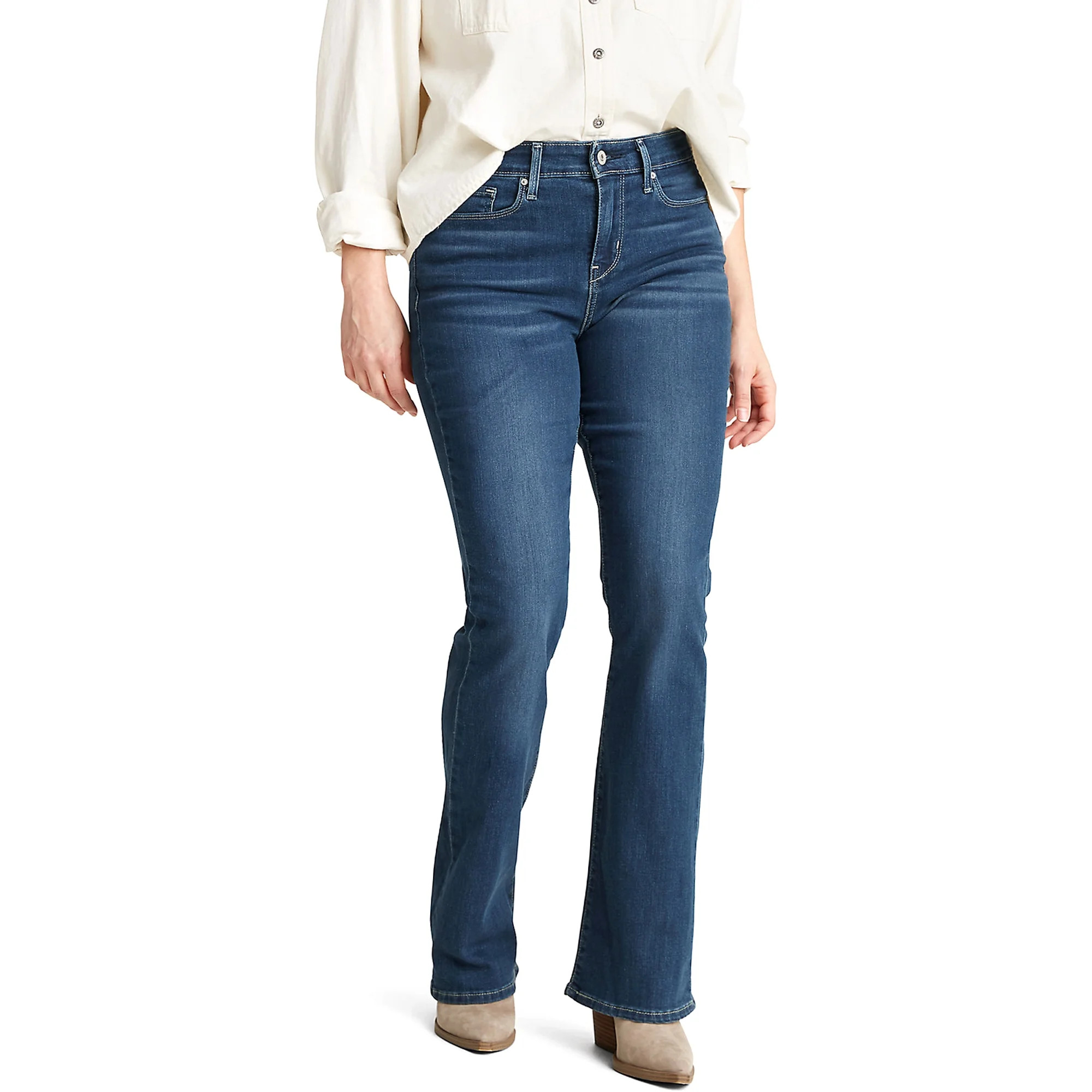 Signature by Levi Strauss & Co. Women's Modern Bootcut Jeans | Walmart (US)