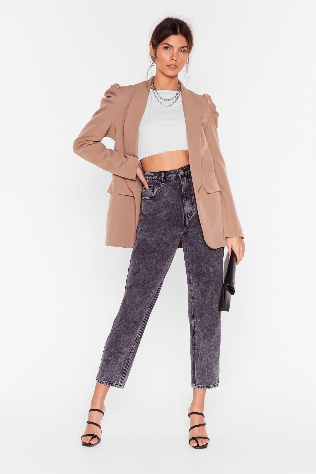 With All Your Power Puff Shoulder Blazer | NastyGal (US & CA)