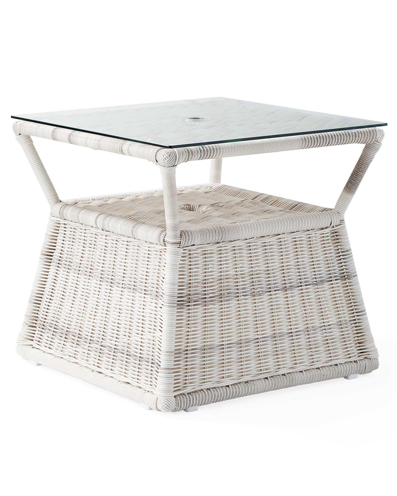 Pacifica Umbrella Side Table | Serena and Lily