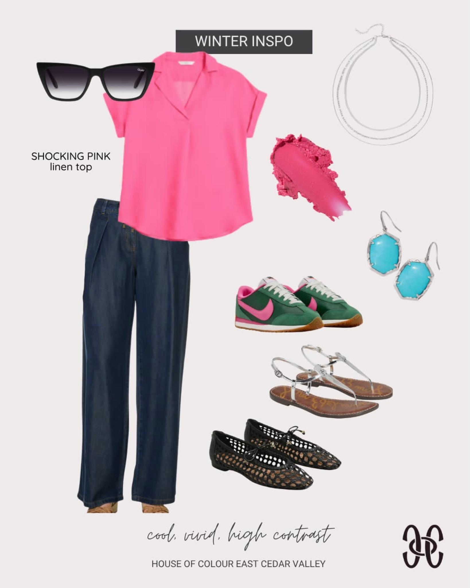 Shocking Pink for #hocwinter 