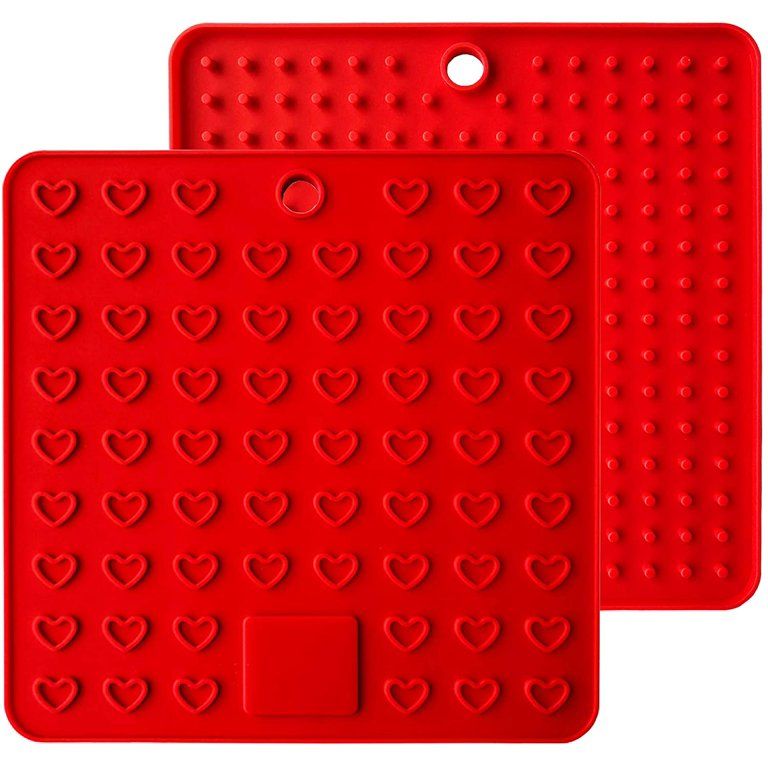 Premium Silicone Pot Holders for Kitchen - Easy to Clean Trivets for Hot Pots and Pans - This Kit... | Walmart (US)