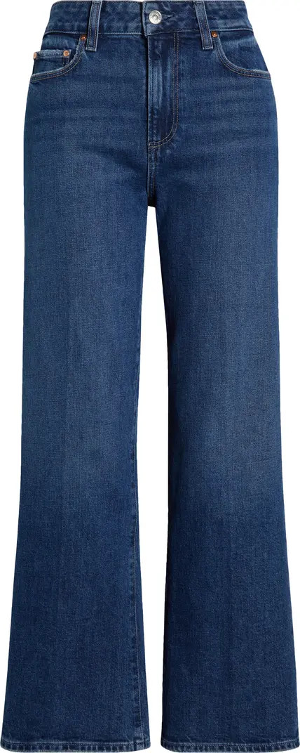 Leenah High Waist Ankle Wide Leg Jeans | Nordstrom