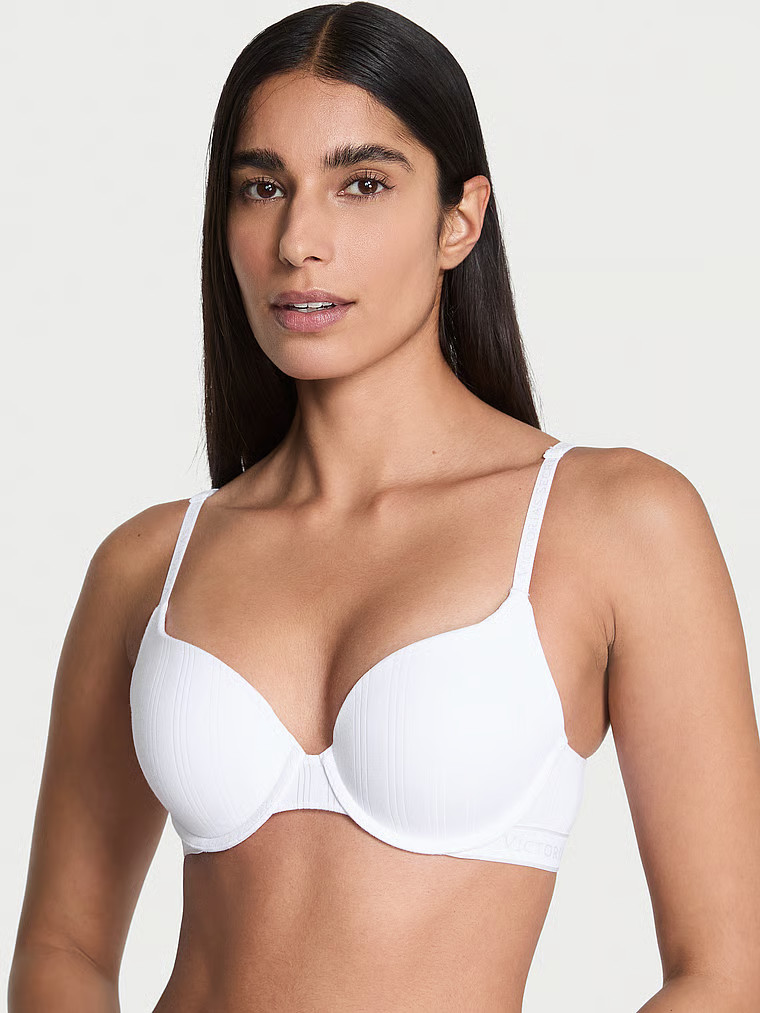 Buy Ultra-Fine Modal Perfect Shape Push-Up Bra, Vs White - Order Bras online - Victoria's Secret ... | Victoria's Secret (US / CA )