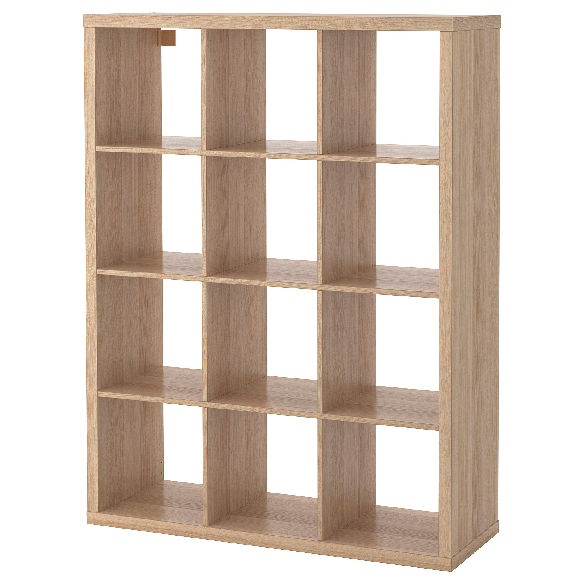KALLAX Shelf unit, white stained oak effect, 43 7/8x57 5/8 " | IKEA US