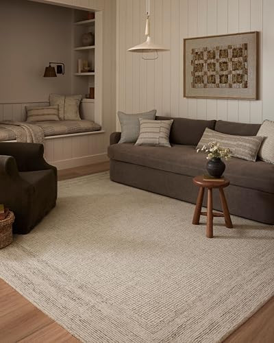 Loloi Amber Lewis Windsor Collection WIN-01 Ivory/Stone 2'-3" x 3'-9" Accent Rug | Ivory/Stone, A... | Amazon (US)