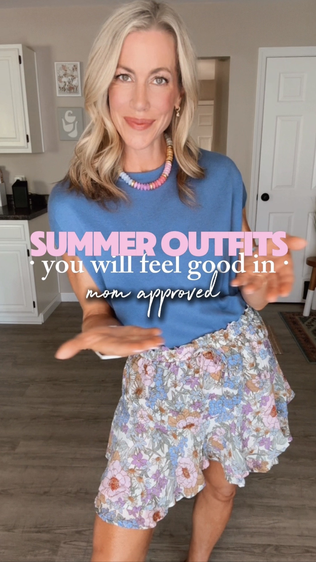 Cute summer outfits that help busy moms look polished without the extra effort.

Classy outfits, elevated basics, classy basics, chic style, looks expensive #fashionover40 

These tops are so gorgeous and versatile- perfect summer basics! I am 5’8’ and a size 6 and I’m wearing a small in all tops!