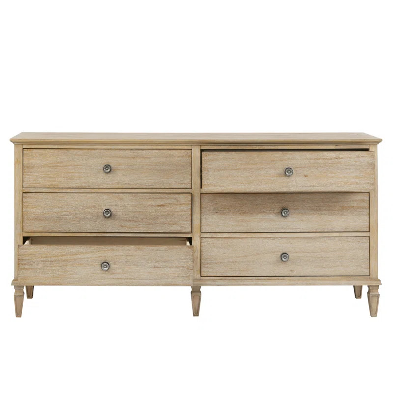 Victoria 6 Drawer 70'' W Double Dresser | Wayfair North America