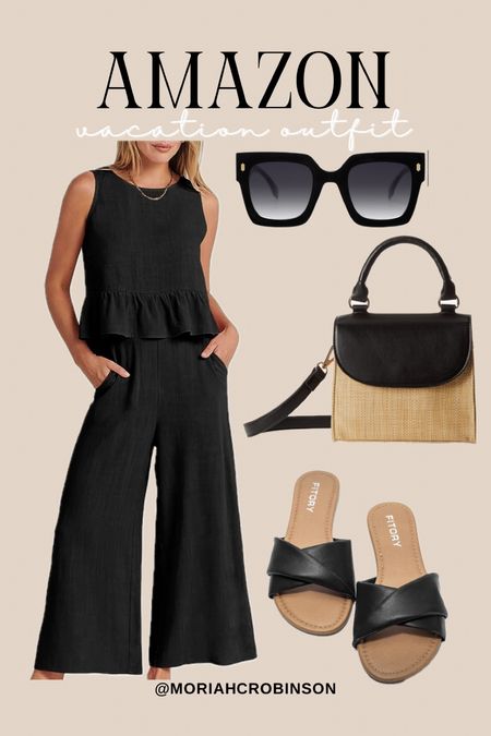 Amazon — the perfect vacation outfit + the 2 piece set is 40% off today! 

Spring fashion, summer fashion, spring outfit, summer outfit, affordable fashion, vacation outfit, resort wear, Amazon fashion, sandals, purse, sunglassess

#LTKStyleTip #LTKSaleAlert #LTKFindsUnder50