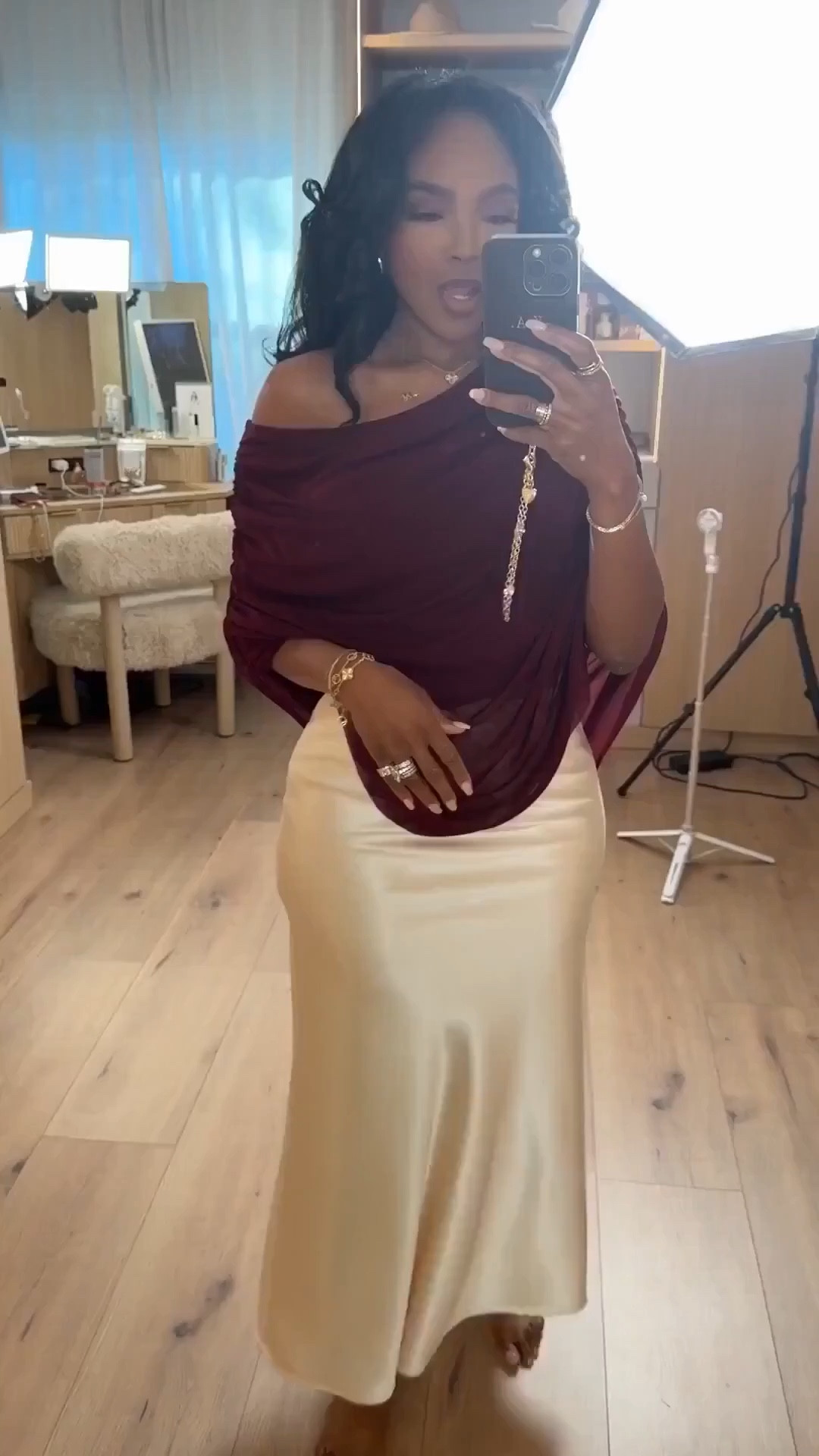 Scroll to shop!! ✨ The draped off-the-shoulder top paired with a fluid satin skirt creates an effortlessly polished silhouette that feels good. 



#LTKgrwm #LTKvlog #LTKPetite