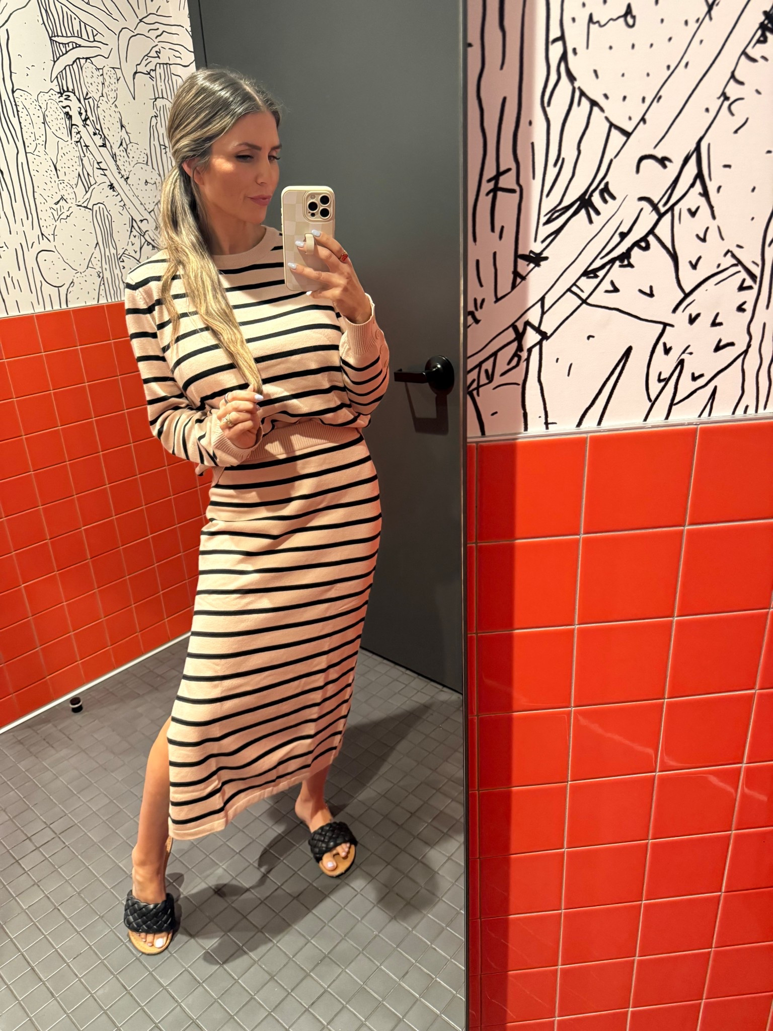 ANRABESS 2 Piece Skirts Sets For Women, Striped Midi Dress Knit

#LTKgrwm #LTKU #LTKFindsUnder50