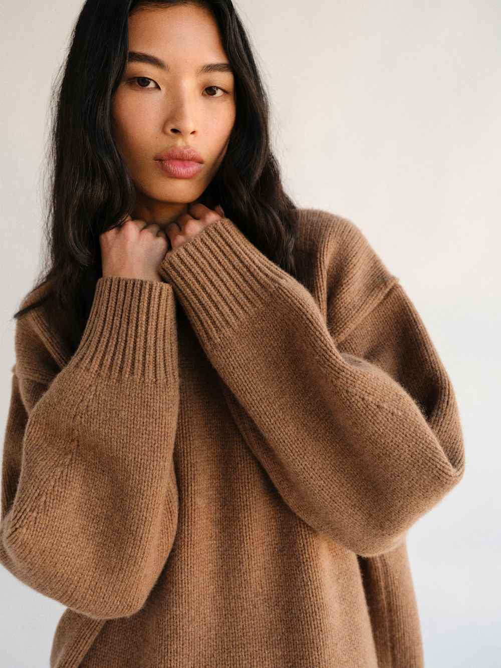 Jo Regenerative Wool Oversized Crew | Reformation (Global)