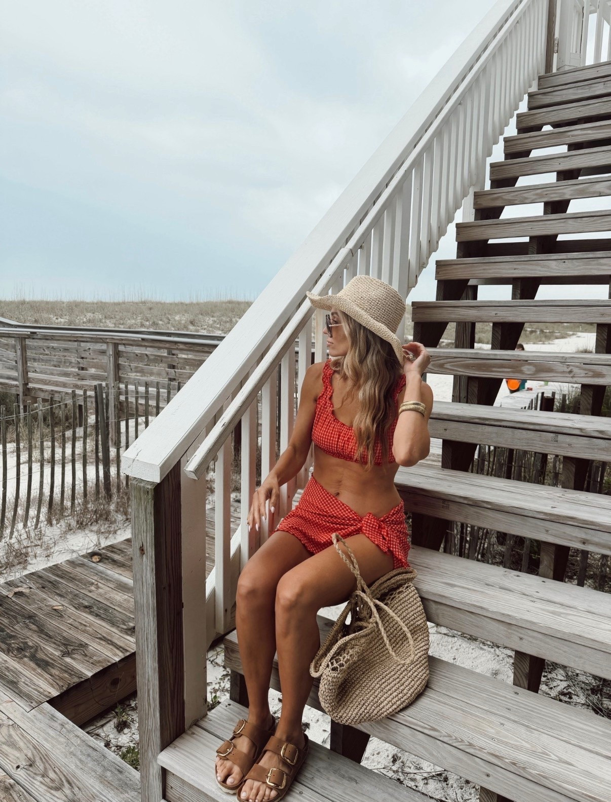 🤍 Spring break beach outfit of the day 🌺 This matching swim set from Target is BEYOND adorable. I love the wrap so much.

I sized up to a medium in all of it!  

5’5” // 120 lbs 



#LTKootd #LTKSwim #LTKTravel