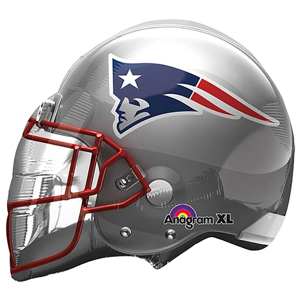 NEW ENGLAND FOOTBALL HELMET FOIL BALLOON - FOR A PATRIOTS SUPER BOWL 60 PARTY - PARTY SUPPLIES DE... | Walmart (US)
