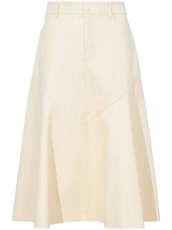 Proenza Schouler White Label Jesse faux-leather Skirt  - Farfetch | Farfetch Global