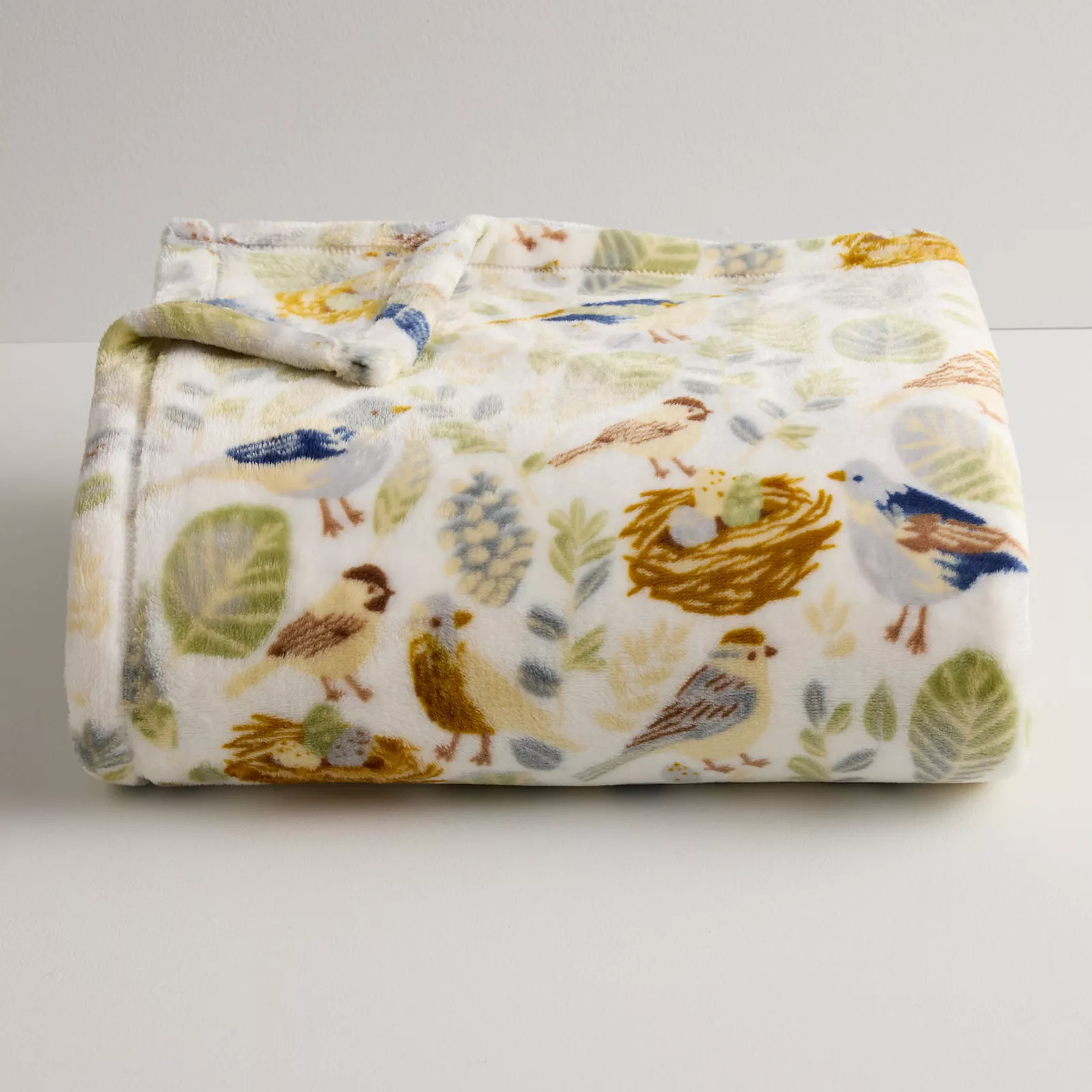 The Big One® Oversized Supersoft Plush Throw Blanket, Birds | Kohl's