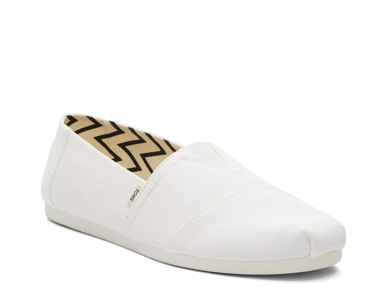 TOMS Alpargata SlipOn | Men's | White | Size 11.5 | Slip-Ons | DSW